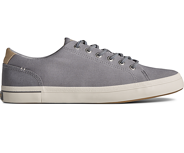 SeaCycled™ Striper II Textile Sneaker, Grey, dynamic