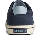 SeaCycled™ Striper II Textile Sneaker, Navy, dynamic 3