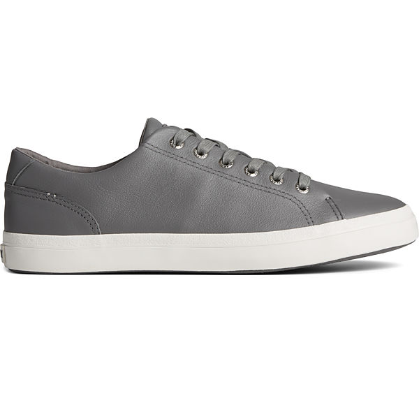 Striper II LLT Leather Sneaker, Grey, dynamic