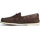 Authentic Original™ Nubuck Boat Shoe, Brown, dynamic 4