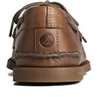 Authentic Original™ Deboss Leather Boat Shoe, Tan, dynamic 3