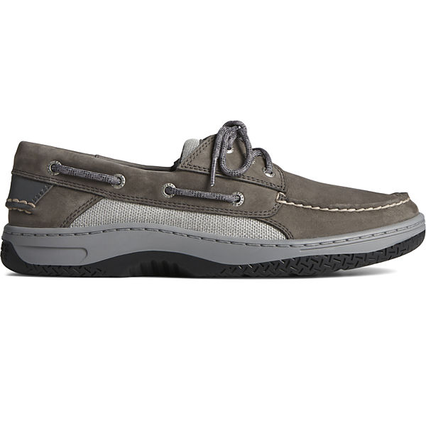 Billfish™  3-Eye Nautical Boat Shoe, Grey, dynamic