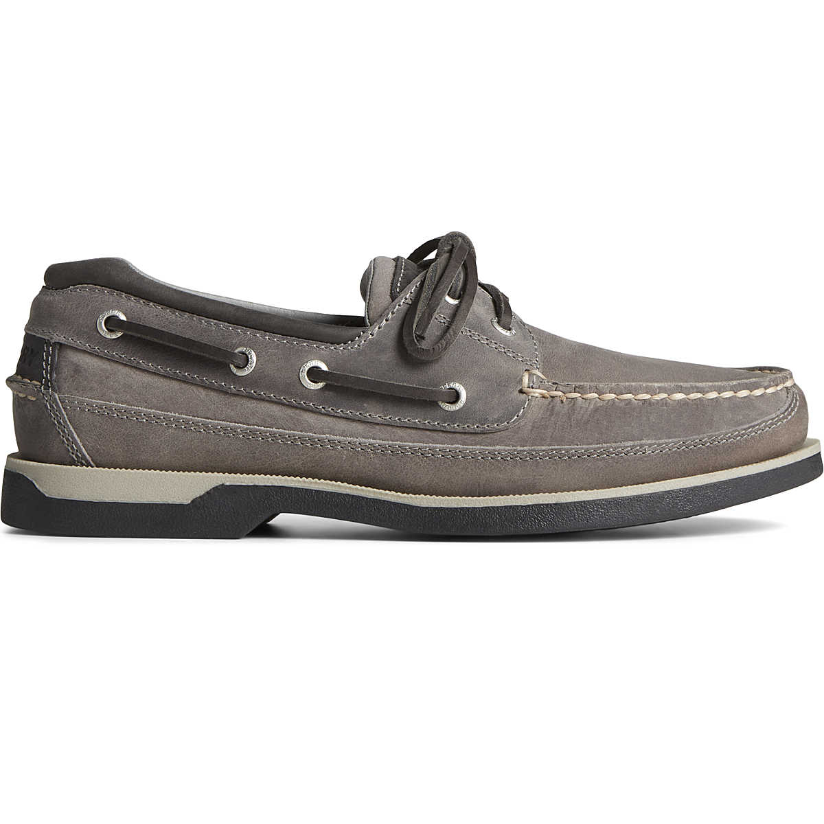 Mako Canoe Moc Boat Shoe, Grey, dynamic 1