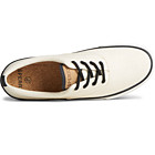 Striper II Slub Linen Sneaker, White, dynamic 5