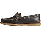 Gold Cup™ Authentic Original™ Orleans Leather Boat Shoe, Black, dynamic 4