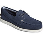 Authentic Original™ Sirocco Suede Boat Shoe, Navy, dynamic 2
