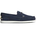 Authentic Original™ Sirocco Suede Boat Shoe, Navy, dynamic 1