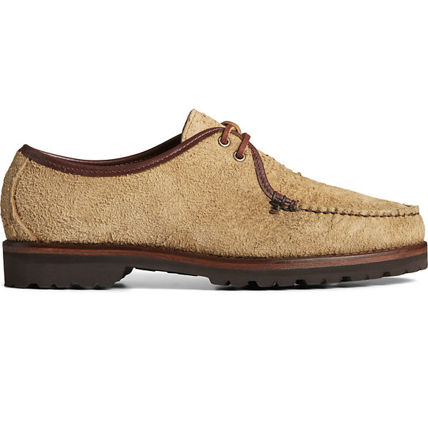 Captain's Oxford by Chris Echevarria, Tan Suede, dynamic