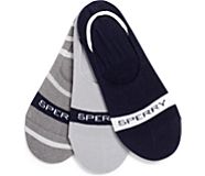 Boat Shoe 3-Pack Sock, Charcoal / Highrise, dynamic