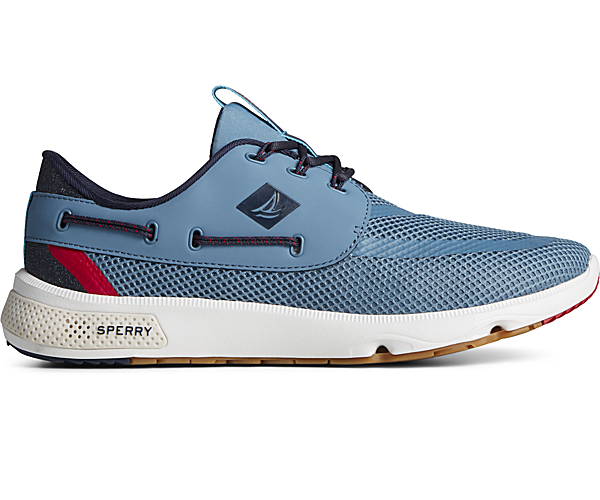 7 Seas 3-Eye Sneaker, Blue, dynamic