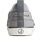 SeaCycled™ Fairlead Boat Sneaker, Grey, dynamic 3