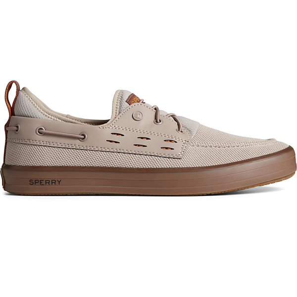 SeaCycled™ Fairlead Boat Sneaker, Taupe, dynamic