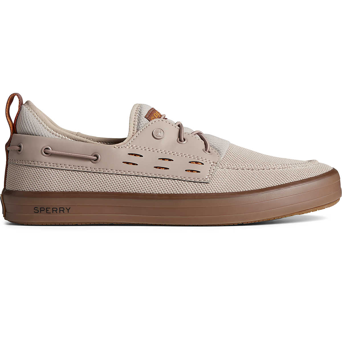 SeaCycled™ Fairlead Boat Sneaker, Taupe, dynamic 1