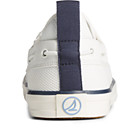 SeaCycled™ Fairlead Boat Sneaker, White, dynamic 3