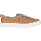 Crest Vibe Leather Sneaker, Tan, dynamic 1