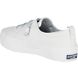 Crest Vibe Platform Leather Sneaker, White, dynamic 3