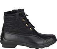 Syren Gulf Quilted Nylon Boot, Black, dynamic