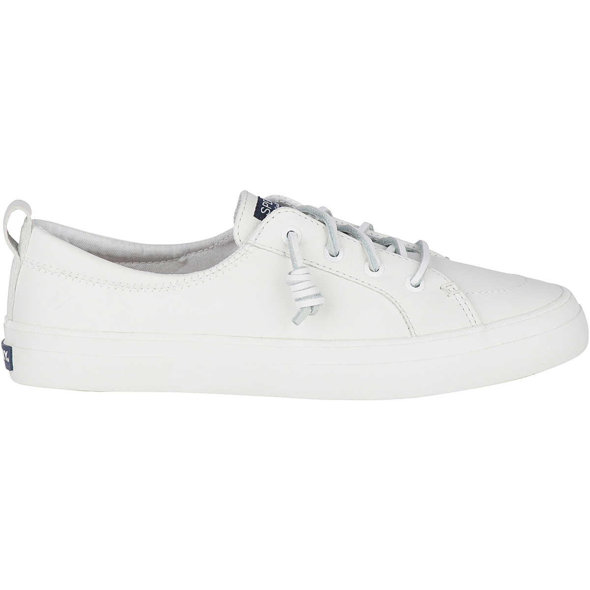Crest Vibe Leather Sneaker, White, dynamic 1