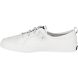 Crest Vibe Leather Sneaker, White, dynamic 4