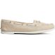 Authentic Original Skimmer Pin Perforated Boat Shoe, Ivory, dynamic
