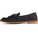 Seaport Penny PLUSHWAVE Woven Leather Loafer, Black, dynamic 4