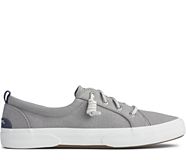 Pier Wave Canvas Sneaker, Grey, dynamic