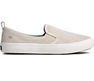 Crest Twin Gore PLUSHWAVE Pin Perforated Sneaker, Moonbeam, dynamic