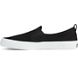 Crest Twin Gore Perforated Slip On Sneaker, Black, dynamic 4