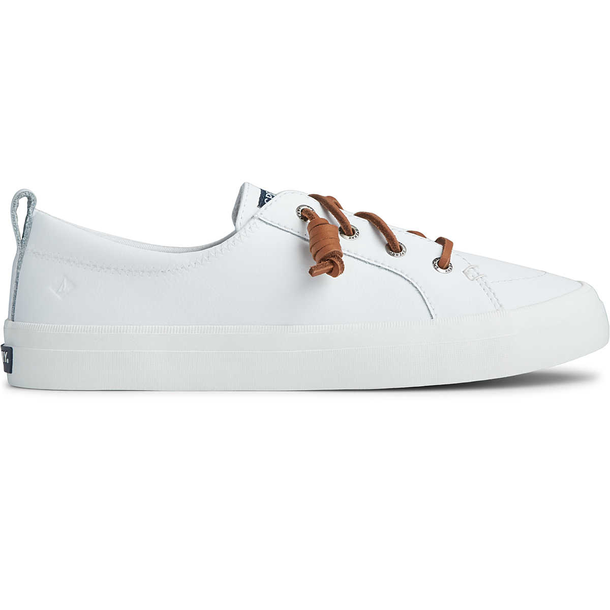 Crest Vibe Leather Sneaker, White/Madras, dynamic 1