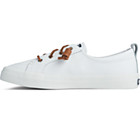 Crest Vibe Leather Sneaker, White/Madras, dynamic 3