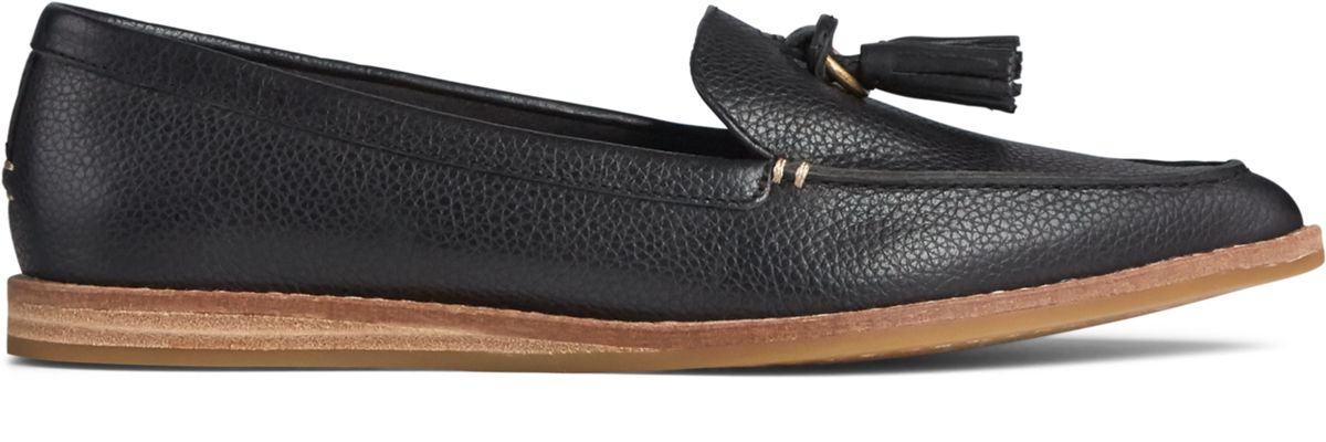 leather loafers slip on