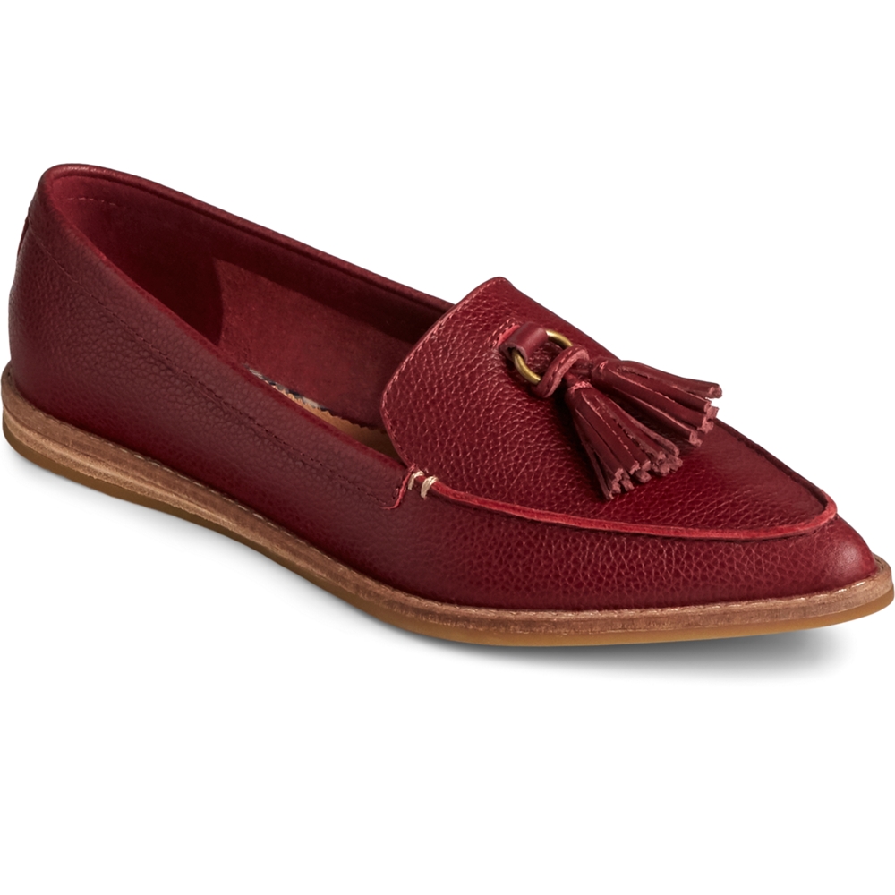Sperry Top-Sider Women Saybrook Slip On Tumbled Leather Loafer | eBay