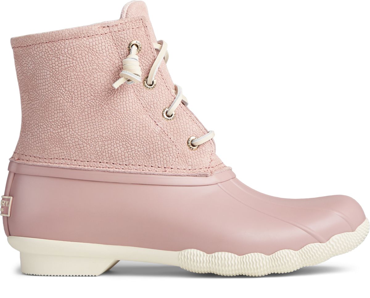 rose dust sperry boots