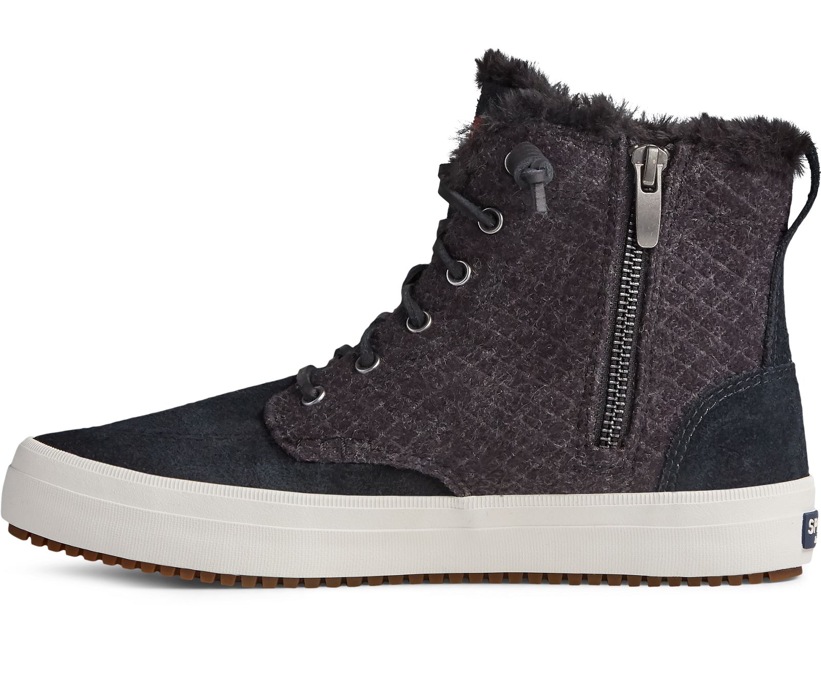 Women's Crest Lug High Top Quilted Suede Boot - Boots | Sperry