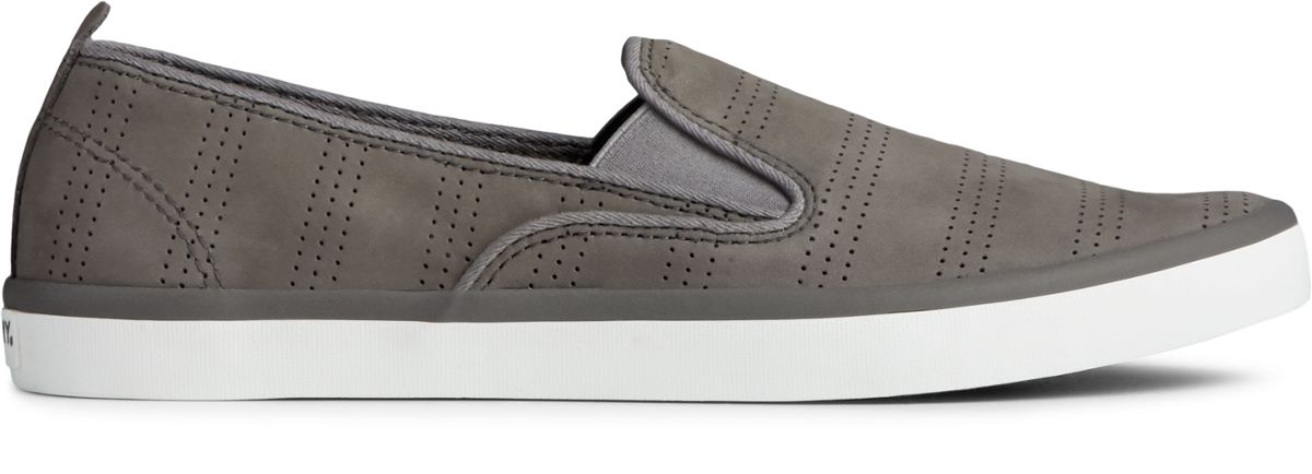 sperry women's perforated slip on sneaker