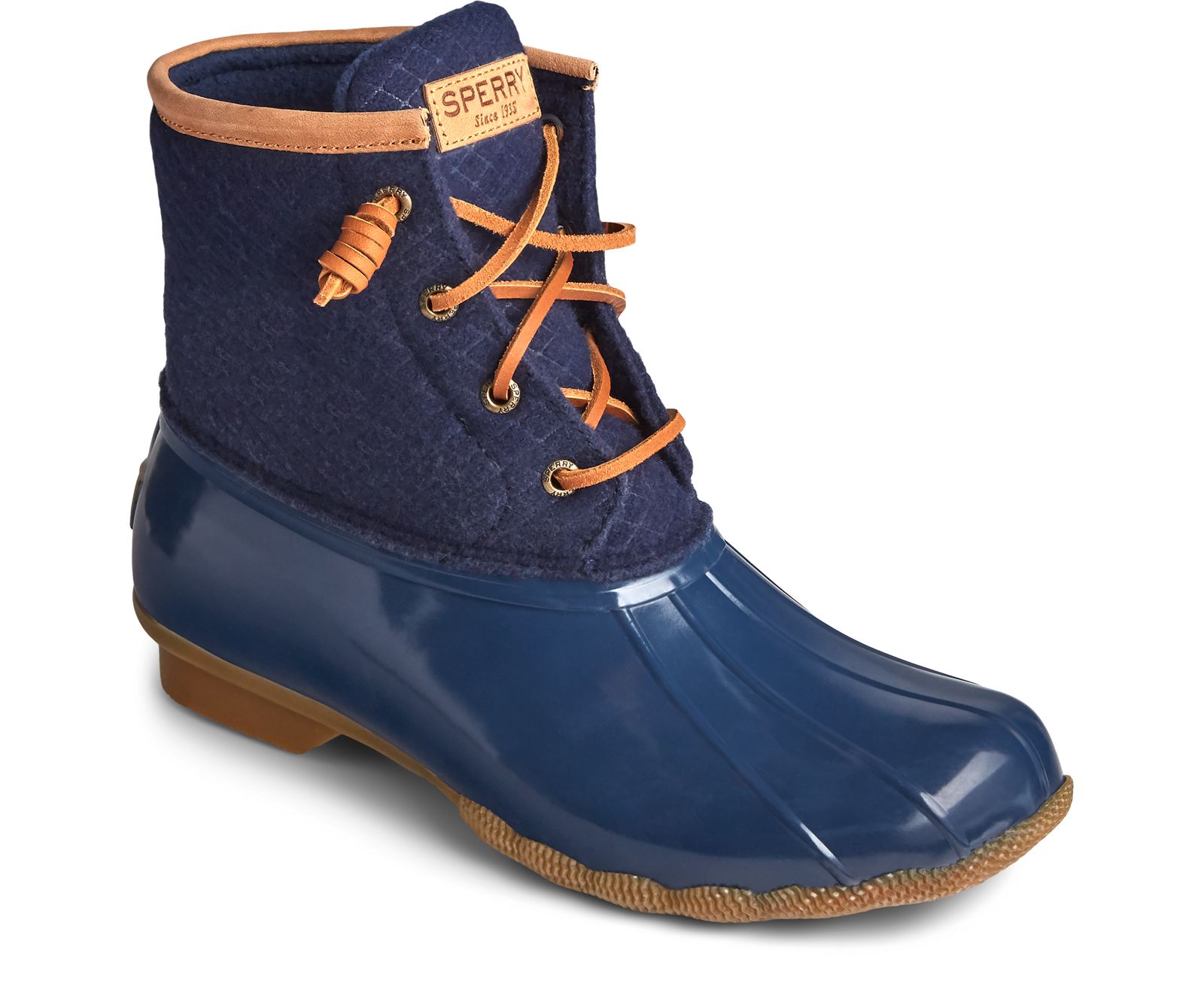 Women's Saltwater Wool Embossed Duck Boot w/ Thinsulate™ - Rain & Duck Boots | Sperry