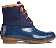 Saltwater Wool Embossed Duck Boot w/ Thinsulate™, Navy, dynamic