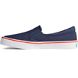 Crest Twin Gore Twisted Textile Slip On Sneaker, Navy, dynamic 4
