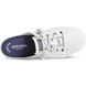 Crest Vibe Leather Mule Sneaker, White, dynamic