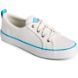 SeaCycled Crest Vibe Sneaker, White/Blue, dynamic