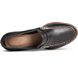 Seaport Penny Heel Leather Loafer, Black, dynamic 5