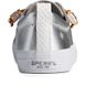 Crest Vibe Metallic Leather Sneaker, Silver Multi, dynamic