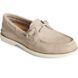 Authentic Original 2-Eye PLUSHWAVE Checkmate Boat Shoe, Taupe, dynamic