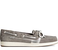 Starfish Cheetah Boat Shoe, Grey, dynamic
