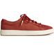 Anchor PLUSHWAVE Croc Leather Sneaker, Maroon, dynamic