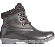 Saltwater Alpine Leather Duck Boot, Silver, dynamic