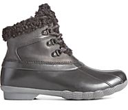 Saltwater Alpine Leather Duck Boot, Black, dynamic