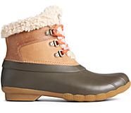 Saltwater Alpine Leather Duck Boot, Tan, dynamic