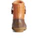 Saltwater Croc Leather Duck Boot, Tan, dynamic 3