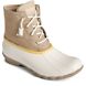 Saltwater Grid Leather Duck Boot, Ivory, dynamic 2